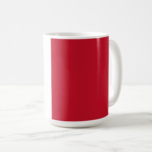 Malta-Flagge Kaffeetasse (VorderseiteRechts)