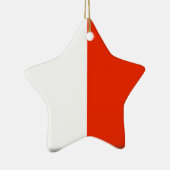 Malta-Flagge Keramik Ornament (Rechts)