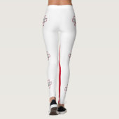 Malta-Flagge Leggings (Rückseite)