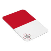 Malta-Flagge Magnet (Rechte Seite)