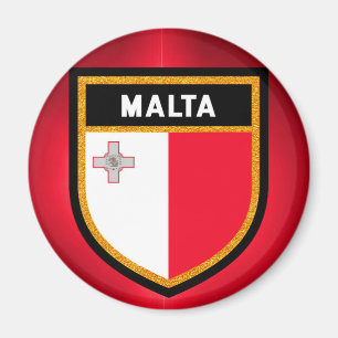 Malta-Flagge Magnet