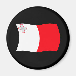 Malta-Flagge-Magnet Magnet