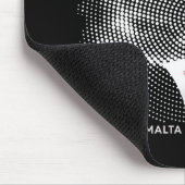 Malta-Flagge Mousepad (Ecke)