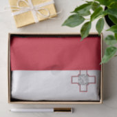 Malta-Flagge Seidenpapier (Geschenk)