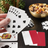 Malta-Flagge Spielkarten (In Situ)