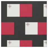 Malta-Flagge Stoff (Nahaufnahme)