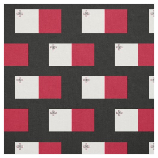 Malta-Flagge Stoff (Muster)