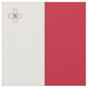 Malta-Flagge Stoff