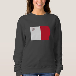 Malta-Flagge Sweatshirt