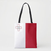 Malta-Flagge Tasche (Vorderseite)
