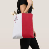 Malta-Flagge Tasche (Von Nahem)