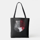 Malta-Flagge Tasche (Rückseite)