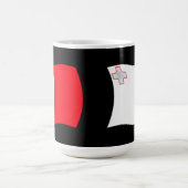 Malta-Flagge-Tasse Kaffeetasse (Mittel)