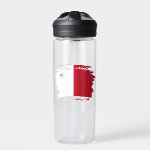 Malta-Flagge Trinkflasche