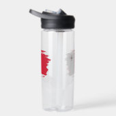 Malta-Flagge Trinkflasche (Rechts)
