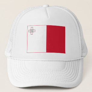 Malta-Flagge Truckerkappe