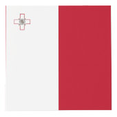 Malta-Flagge Würfel (Rechts)