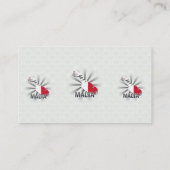 Malta-Flaggen-Karte 2,0 Visitenkarte (Rückseite)