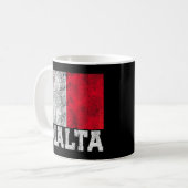 Malta Flaggen National Prix Roots Country Family N Kaffeetasse (Vorderseite Links)