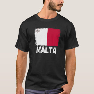 Malta Flaggenunterstützung maltesische Volksfrauen T-Shirt