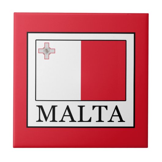 Malta Fliese (Vorderseite)