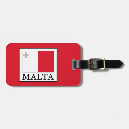 Malta Gepäckanhänger (Vorderseite horizontal)
