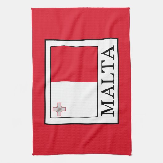 Malta Geschirrtuch (Vertikal)