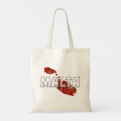 Malta Große Totttasche Tragetasche (Rückseite)