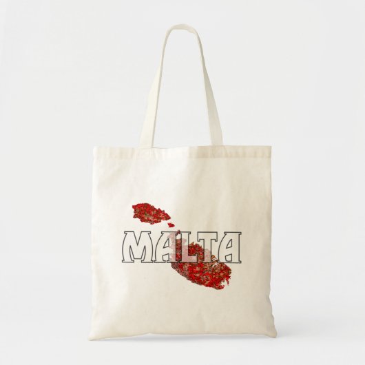 Malta Große Totttasche Tragetasche (Vorne)