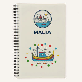 Malta Heritage & Travel Photo Archive Journal Notizblock