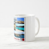 Malta - I Liebe - Kaffeetasse (VorderseiteRechts)