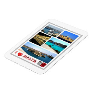 Malta - I Liebe - Magnet