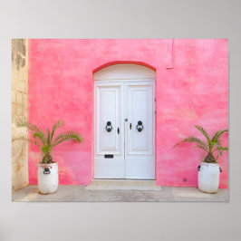 💖 Malta in Rosa 🌴 Poster