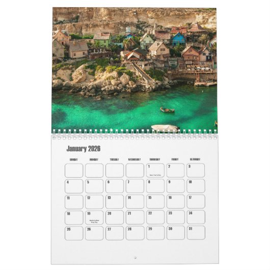 Malta-Kalender Kalender (Jan 2026)