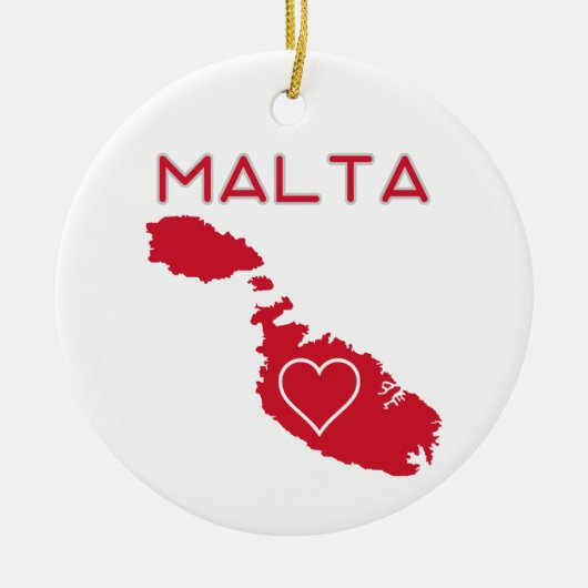 Malta Keramik Ornament (Vorne)