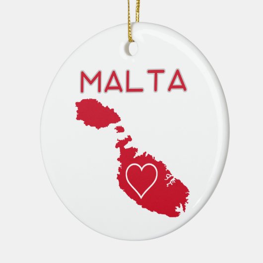 Malta Keramik Ornament (Links)