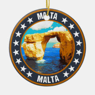 Malta Keramik Ornament