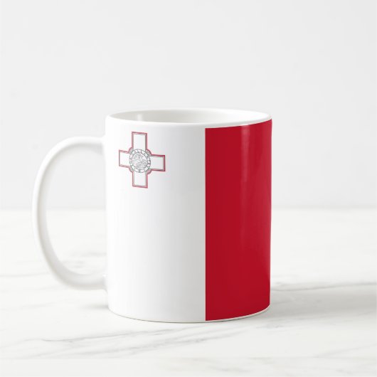 Malta Keramik Tasse (Links)