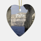 Malta-Küste Keramikornament (Links)