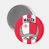 Malta Magnet (Vorderseite/Rückseite)