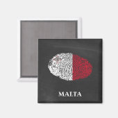 Malta Magnet (Vorderseite/Rückseite)