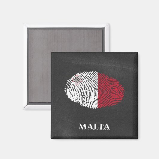 Malta Magnet (Vorderseite/Rückseite)
