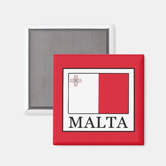 Malta Magnet (Vorderseite/Rückseite)