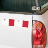 Malta, Malta-Flagge Autoaufkleber (Auf Lkw)