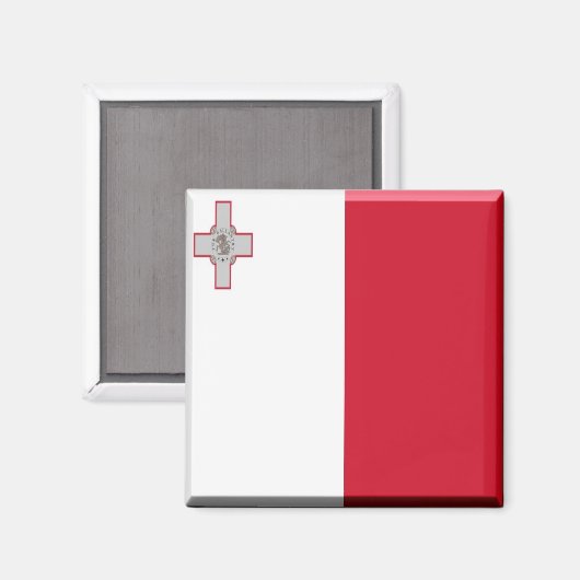 Malta, Malta, Kühlschrank Magnet (Vorderseite/Rückseite)