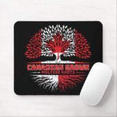 Malta Maltese Canadian Canada Tree Roots Flag Mousepad (Mit Mouse)