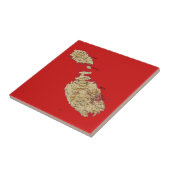 Malta Map Tile Fliese (Seite)