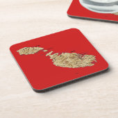 Malta Map Untersetzer (Linke Seite)