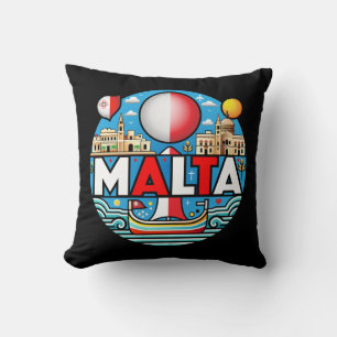 Malta Mediterranean Island National Kissen