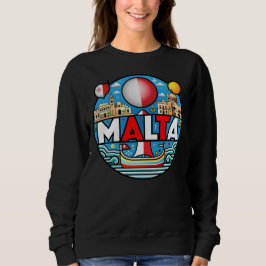 Malta Mediterranean Island National Sweatshirt